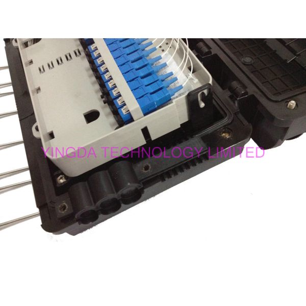 Selagem mecânica do cerco FTTH GPON da fibra ótica da montagem da parede com adaptadores do SC
