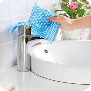 Eco Friendly Kitchen Cleaning Towels Nonwoven Dish Cloth Roll Disposable Washable Kitchen Cloths
