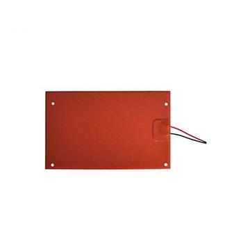 220V Square Electric Silicone Rubber Heating Pad With Etching Film