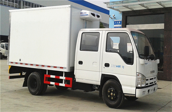 50-Bell 6 автомобиль двойника автошины 2870mm 72kw 98km/H Refrigerated строкой