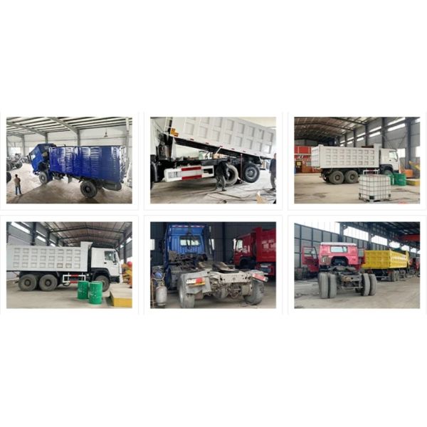 Высококачественный HOWO 6x4 тяжелый грузовик Использованный грузовик с наклоном