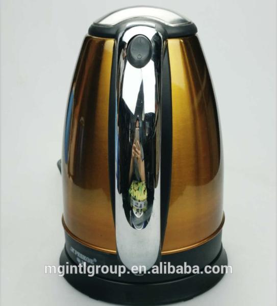 Spray paint stainless steel water kettle electric kettle for boiler