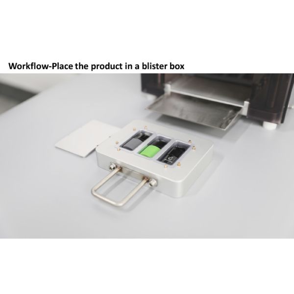 Laboratory Small Blister Packing Machine 0.6KW For Tablet Packaging