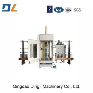 Automatic Vertical Glass Sandblasting Machine Glass Sand Blaster