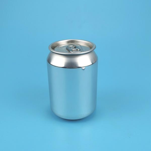 250ml Pull Beverage Juice Aluminum Bottle Can Cylinder Shape