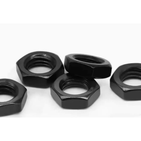 3/8 1/2 ASTM A193 A194 Hex Metal Thin Nut B7 B8 GR 8 8M ASME B16.5 Hexagon Metal Nut