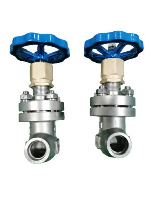 Short Stem Low Temperature Globe Valve Socket Weld LNG LO2