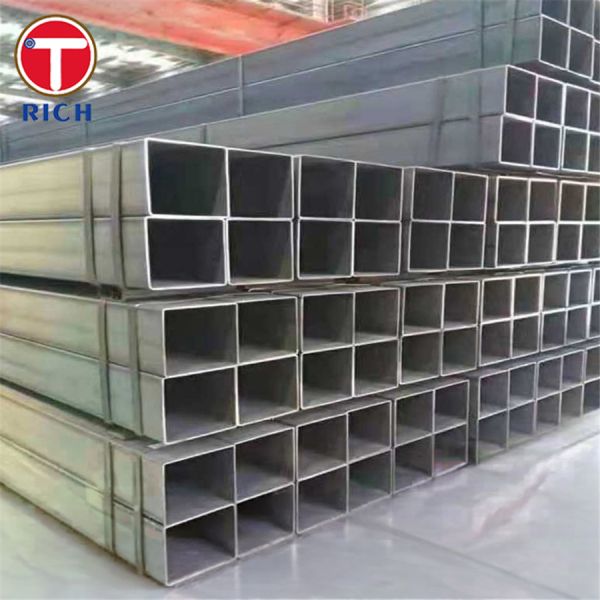 Q235 Carbon Structural Steel Welded Square Pipe for Architectural Applications with Cold Drawn and Hot Rolled Options
