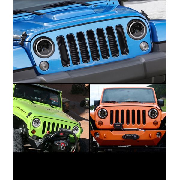 Высокий луч 50W 4950LM 7 дюймов вокруг управляя светов 4x4