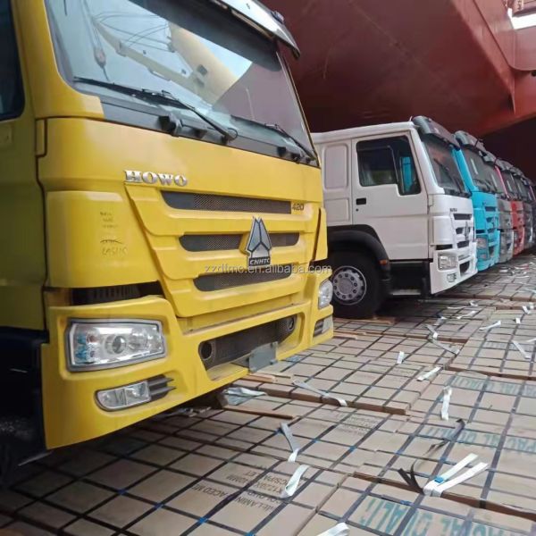 Подержанный HOWO 8х4 35-40 тонн грузовик для строительства шахты в хорошем состоянии