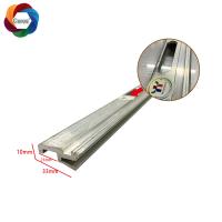 Bar Offset Impressão Borracha Coberta Metal Alumínio Bar Clips de aço