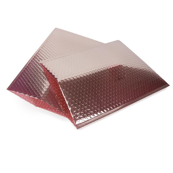 CTCX Hot Sale Custom Size Logo Eco Friendly Gold Metallic Aluminum Foil Envelopes Padded Bubble Mailer Bag
