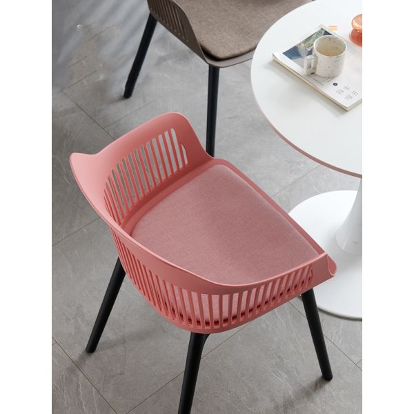 Blue Orange Coloured Plastic Dining Chairs Apartment Plastic Chairs For Dining Table