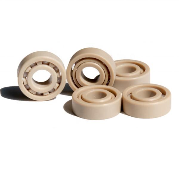 608 8x22x7mm Plastic Deep Groove Ball Bearing High Temperature ZrO2 Ceramic Balls