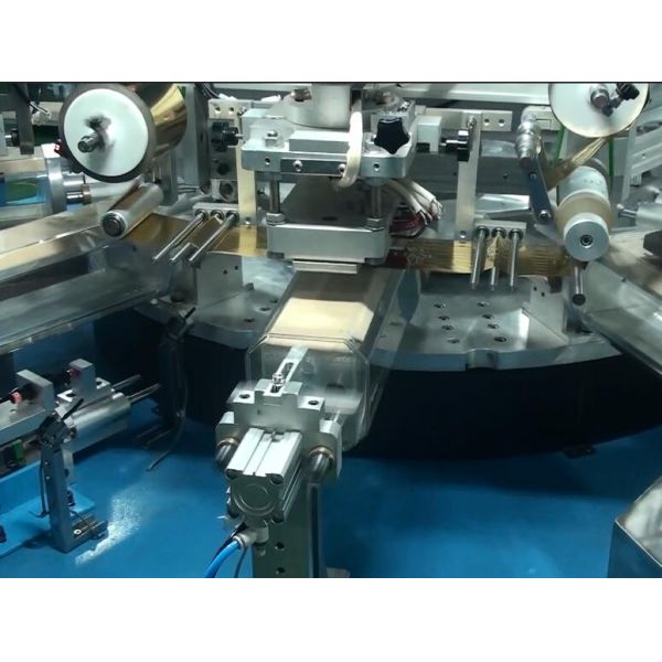 Автоматическая горячая машина штемпелевать и передачи тепла для пластмасового контейнера