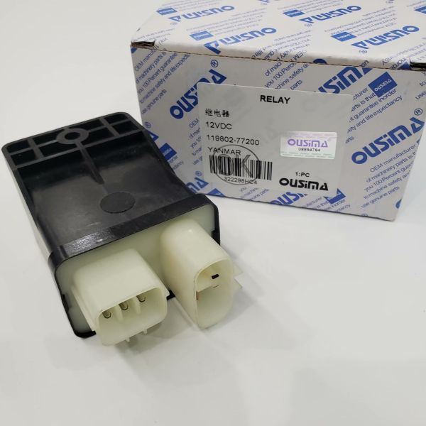 Блок управления 11980277200 реле начала 119802-77200 OUSIMA для частей запасных частей экскаватора YANMAR