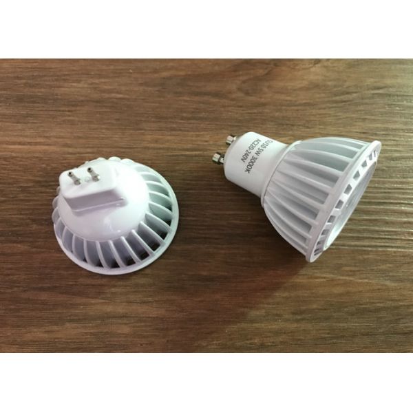 Epistar SMD3030 5 Watt LED Spot GU10 AC220V 3000K Aluminum Shell White