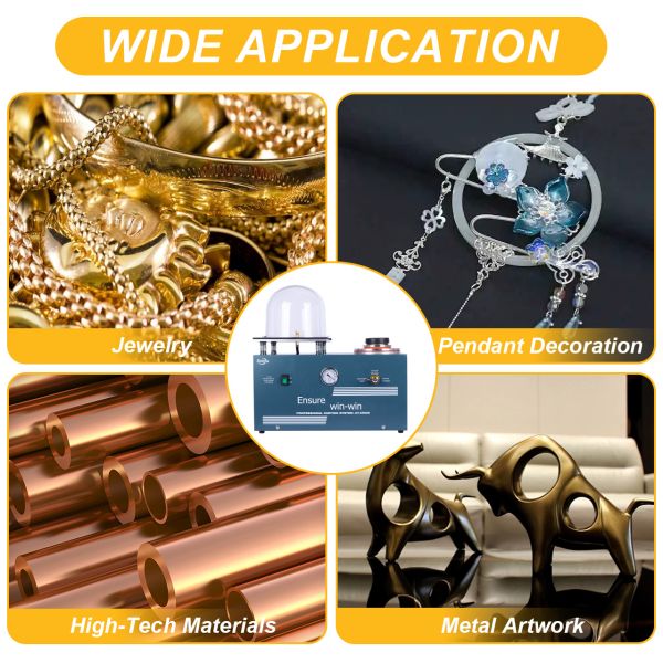 2L Jewelry Vacuum Investing Casting Machine Melting Furnace