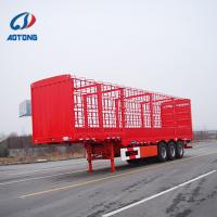 Tri-Axle High Fence Livestock Trailer with Mechanical or Air Suspension