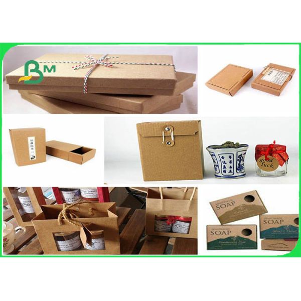 доска вкладыша kraft Естественная доска вкладыша Kraft в листе 300gsm 350gsm для паковать коробок