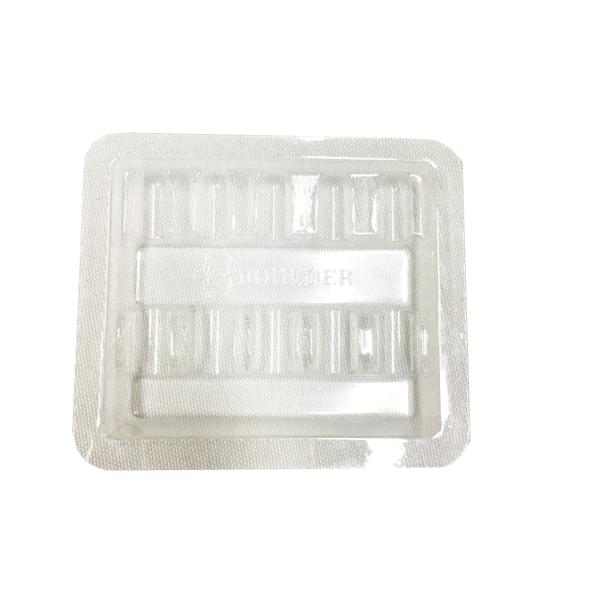 Bandejas plásticas 1ml da embalagem da inserção da ampola da bolha da parte superior