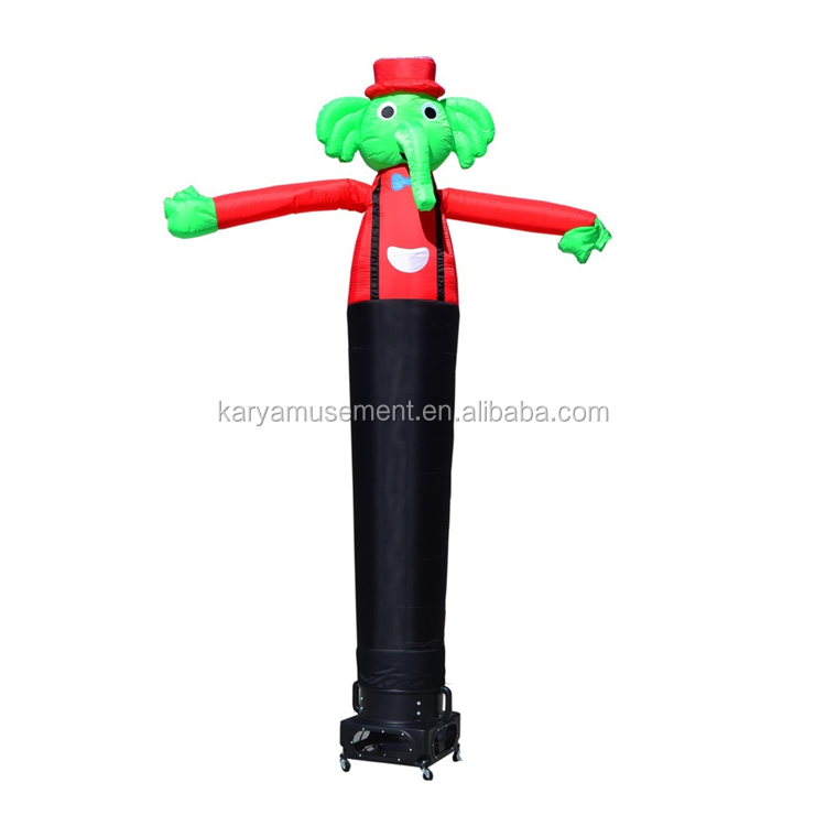 Can be Customized Inflatable Statue of Liberty Man Sky Dancer for Holiday Celebration