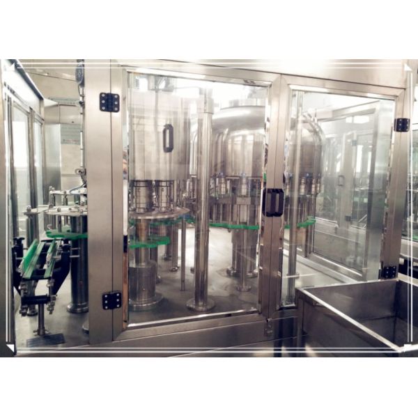 Автоматическая Carbonated машина завалки воды, оборудование разливать по бутылкам соды стеклянных бутылок