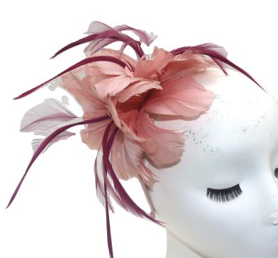 Elegante faixa de cabeça de flor de pena de ganso Envio mundial com DHL UPS FedEx EMS ou TNT