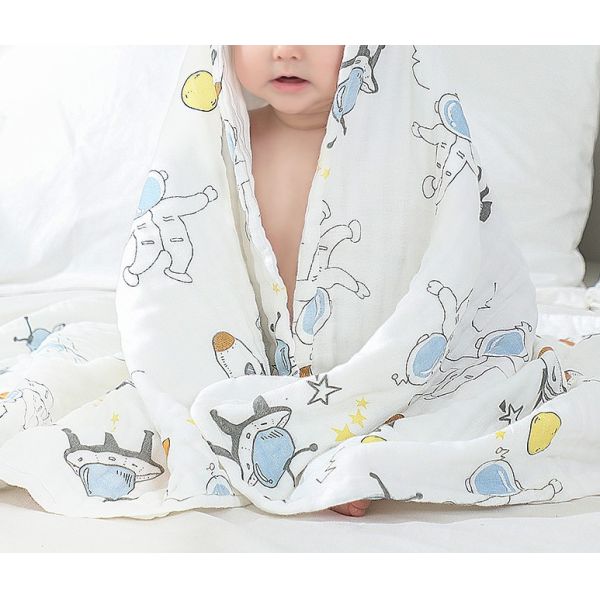 3 супер мягкого слоя младенца одежды ткани 170gsm марли Swaddle обруч