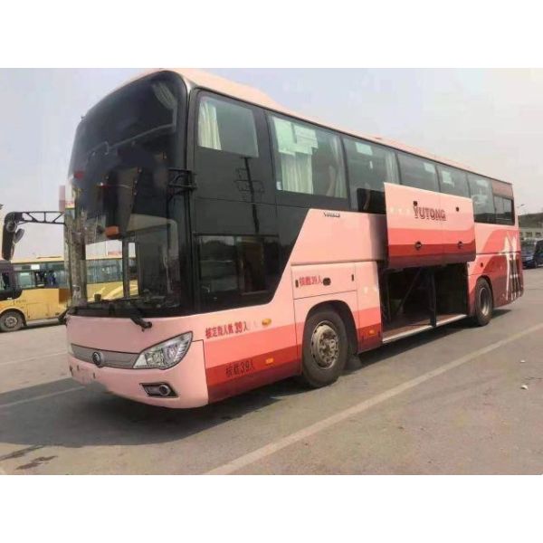 El transporte público urbano Yutong usado transporta al coche usado de visita turístico de excursión Buses LHD del viaje que el EURO diesel V utilizó los autobuses