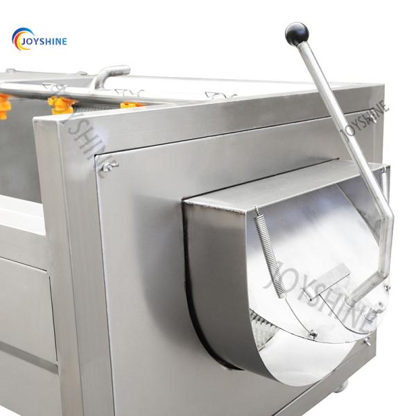 Sweet Potato Cleaning Washing and Peeling Machine with Adjustable Controlled Speed