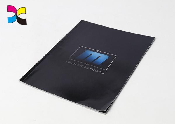 Paperback Business Brochure Printing , Glossy Lamination Cover Digital Printing Brochure
