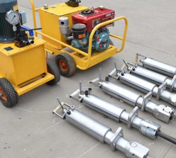 6HP Diesel Portable Hydraulic Drilling Machine Hand Rock Splitter Breaker