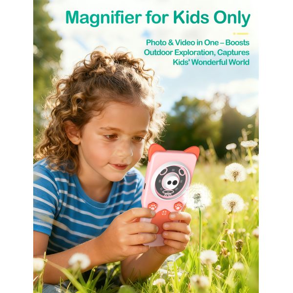 Multi Functional Magic Duo Recordable Compact Digital Magnifier for Insect Observation & Jewelry Appraisal