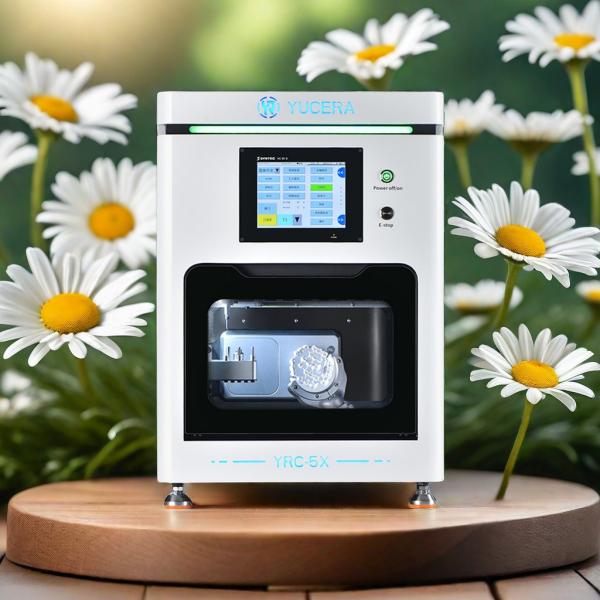 5-Axis Dental Milling Machine 1.5KW 220-230V for Crowns Bridges Abutments