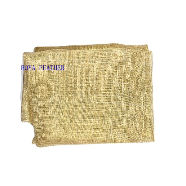 Goose Feather Sinamay Fabric for Philippine Millinery Crafting