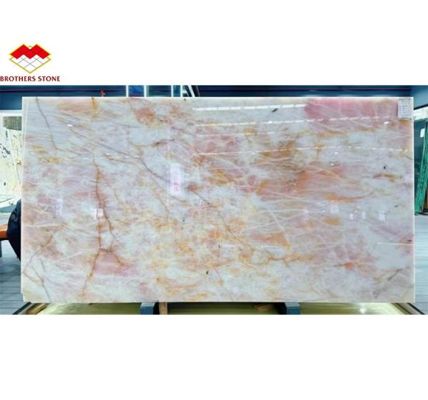 Big Slab Honed Cristallo Marble Stone for Luxurious Modern Hotel Bathroom Sink Design