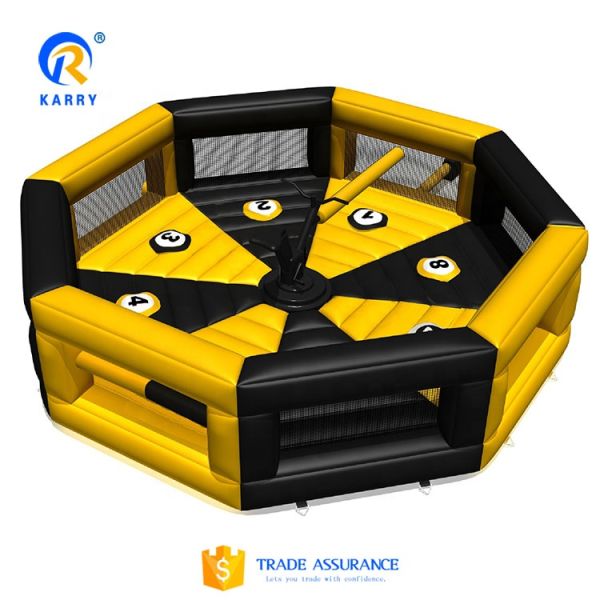 Inflatable Trampoline Bouncer with Accessories Blower Repair Kits Package Bag