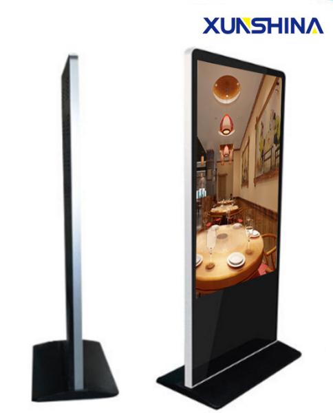 Android Wifi 1080P Freestanding Digital Signage 49 Inch Support Split Screen For Indoor