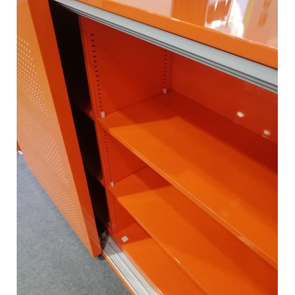 Any RAL Color Metal Filing Cupboard With Acoustic Sliding Door