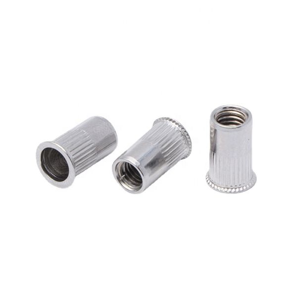 Reduced Head Knurled Body Rivet Nut Stainless Steel High Speed Rail Rivnut