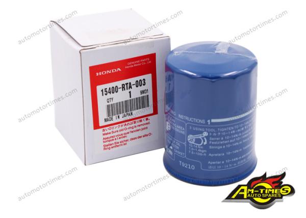 OEM 15400-RTA-003 Car Engine Filter Honda Accord Oil Filter Mechanical Material