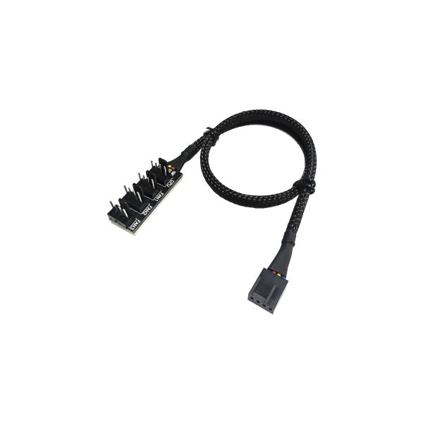 22AWG Motherboard PCIE GPU Minig Power Cable Argb Splitter Hub