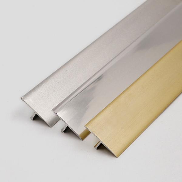 Moisture Proof T Shaped Aluminium Trim To Decorate Walls