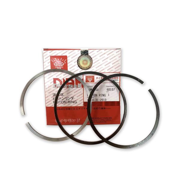 6754-31-2010 6D107 QSB6.7 Engine Piston Ring Spare Parts For 6754-31-2111 Piston