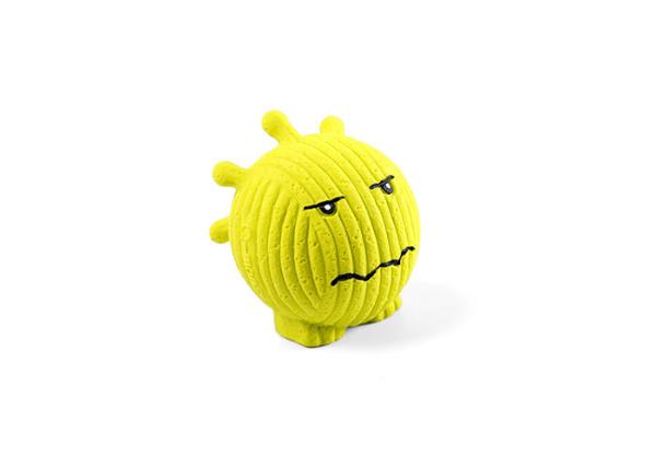 6cm Soft Latex Squeaky Dog Ball