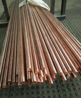 ASTM 80mm C12000 Copper Round Bar Hard Half-Hard 99.9% Pure Copper Brass Bar For High Airtightness Or Welding