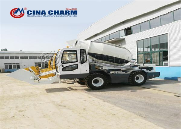 4 Wheel Driver 1.2m3 Self Loading Concrete Mixer Truck