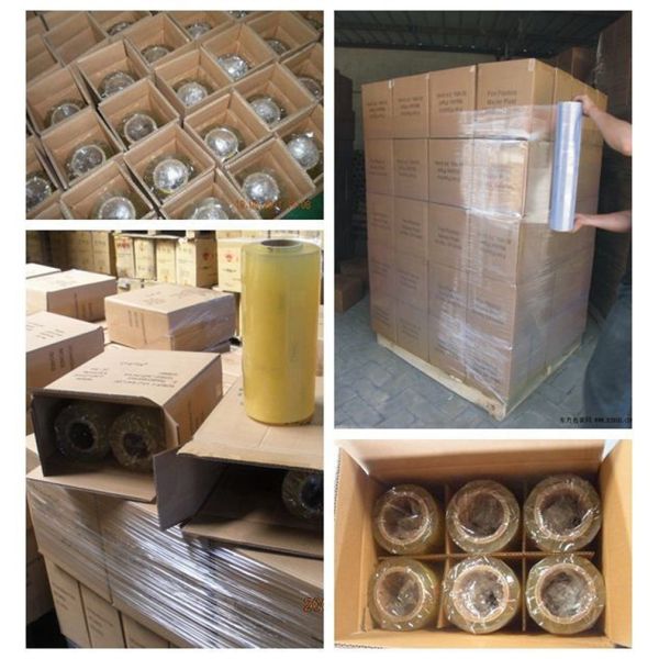 Food Grade Clear PVC Cling Plastic Wrap Film For Food Refrigerate
