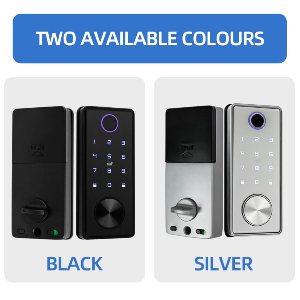 YAGU Mini Short Smart Lock Keyless Entry Password IC Card Key Anti-theft Lock Office Automatic Digital Code Deadbolt Door Lock
